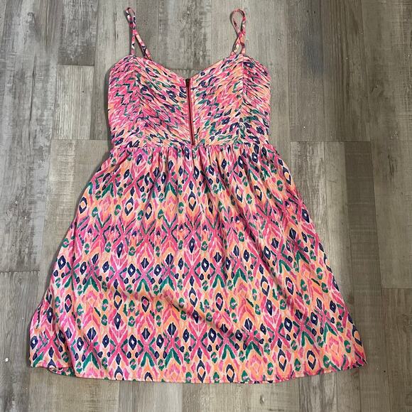 Roxy Shore Thing Woven Fit-and-Flare Dress size Large - Picture 12 of 16